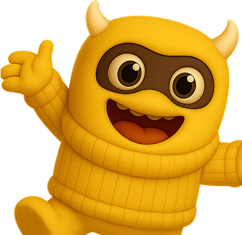 Snakzy mascot holding a $5 coin